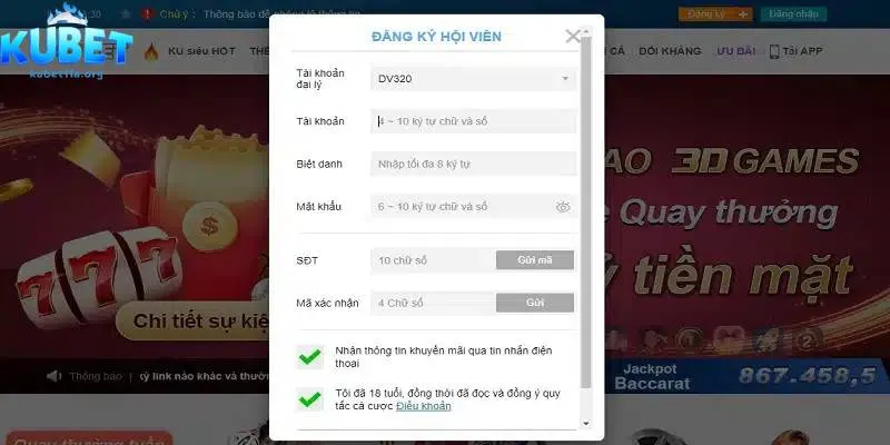 Hướng dẫn Kubet11 qua các bước đăng ký vô cùng đơn giản Hướng dẫn Kubet11 qua các bước đăng ký vô cùng đơn giản